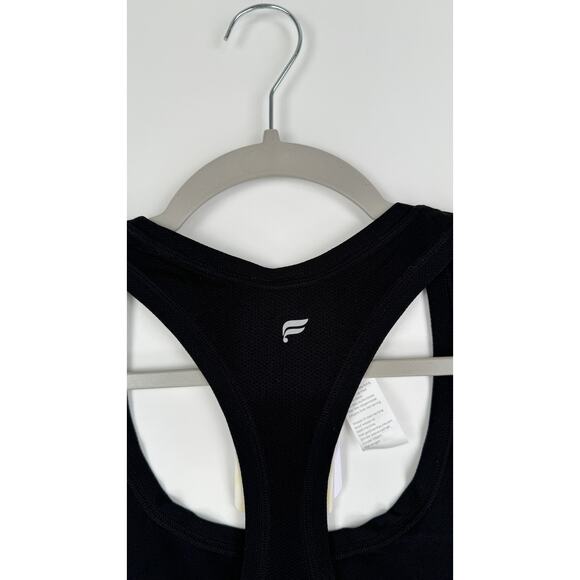 Fabletics Feather Tech Racerback Tank Top Black Womens XL New Athletic Shirt - Picture 8 of 9